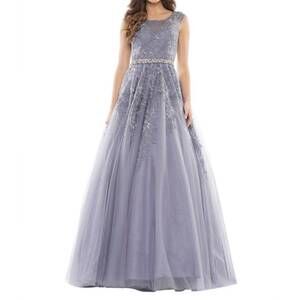 NEW COLORS DRESS kierstin gown in slate blue